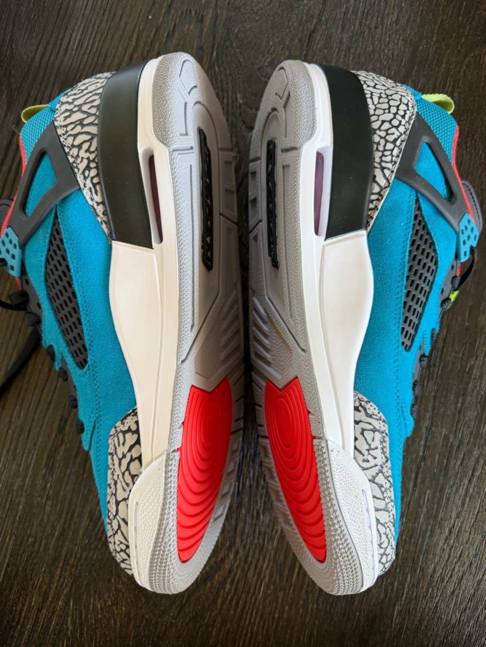 Air Jordan Spizike Low Neo Turquoise- men’s size 12- new - Picture 8 of 12
